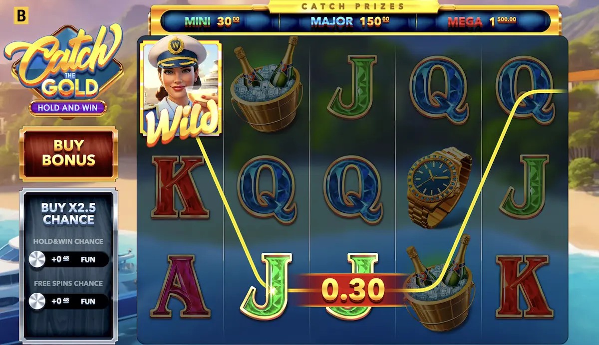 Catch The Gold Hold & Win Catch The Gold Hold & Win Slot