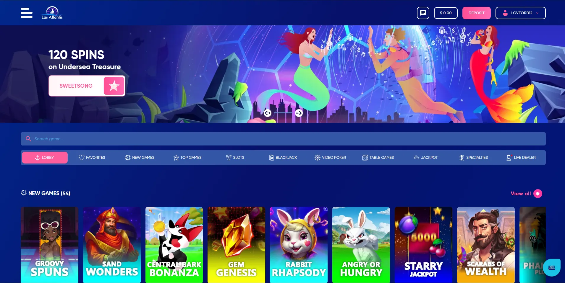 Explore Games at Las Atlantis