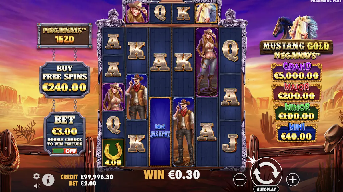 Mustang Gold Megaways Mustang Gold Megaways Slot