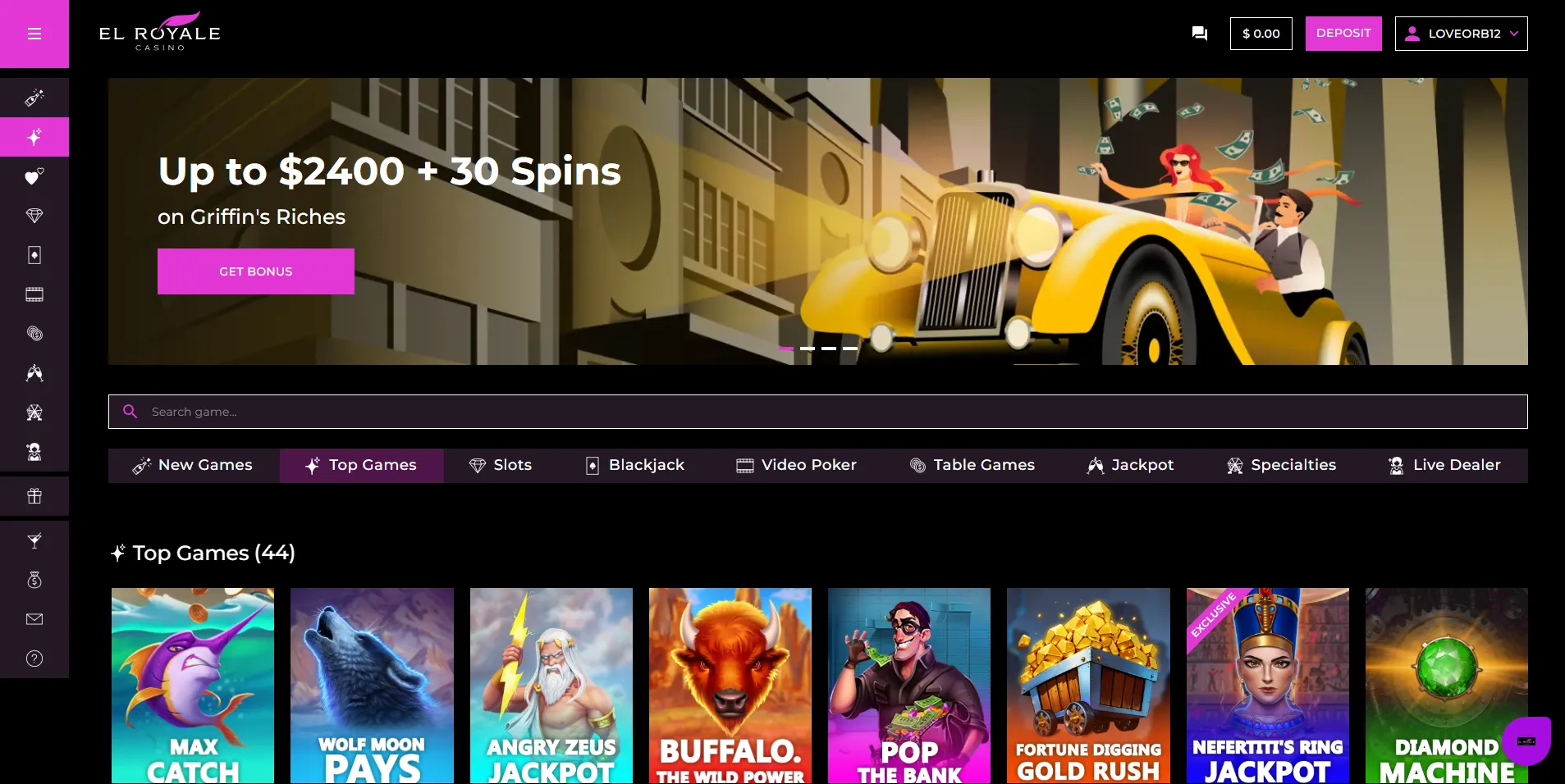 Start Playing at El Royale